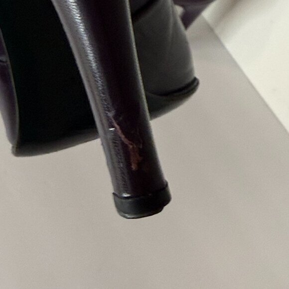 Gucci Luscious Purple Leather Boots Size 7.5 B - Picture 9 of 15